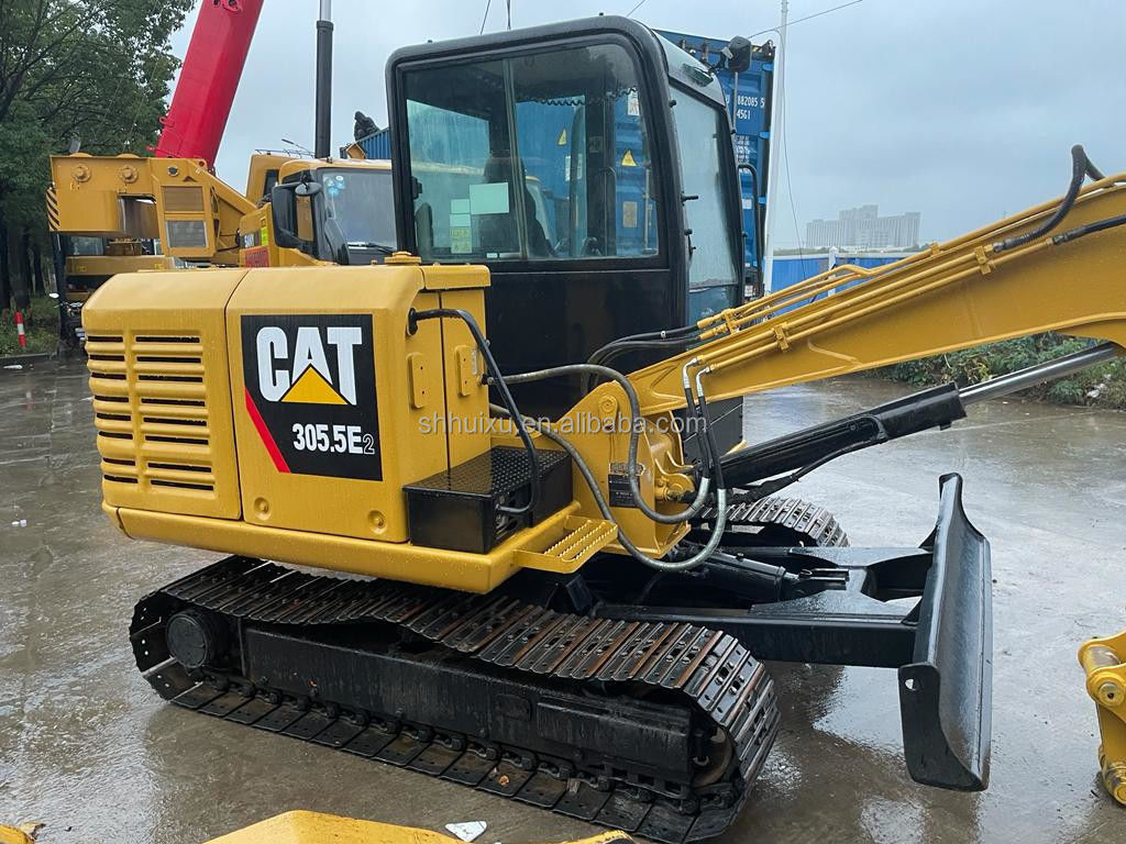 Cat utilisé excavateur rampant 305.5 e2 mini-excavateur d'occasion Cat305.5E excavateur à bas prix CAT 303 cat 306 excavateur