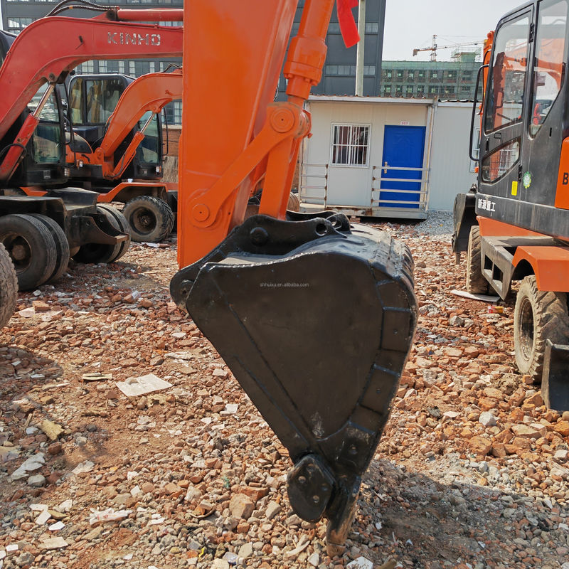Excavateur à roues neuves de seconde main DOOSAN DH150W-7 Excavateur à quatre roues d'occasion
