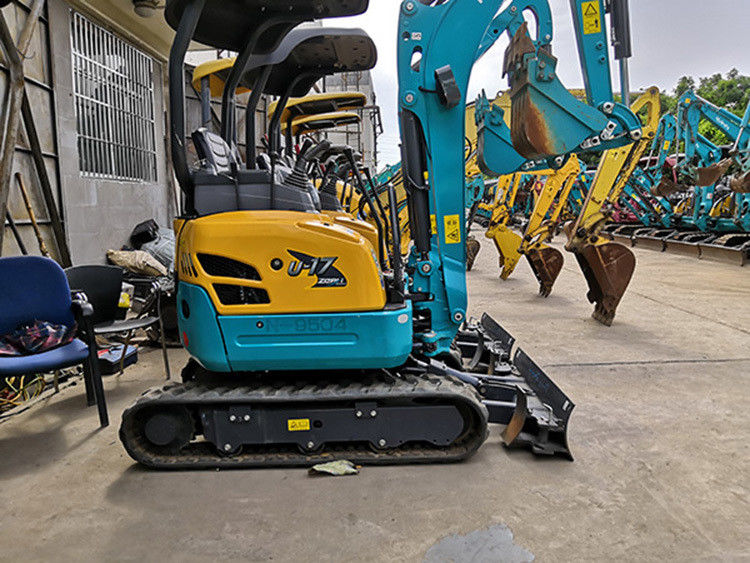 U-17 U-20 U-25 0.04m3 excavateur à rampe de prix satisfaisant et performances merveilleuses