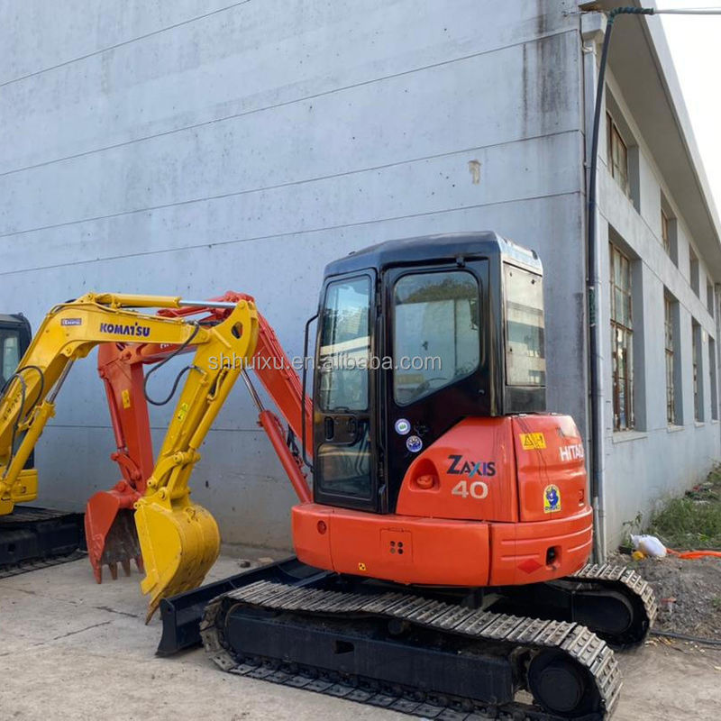 Vente à chaud d'occasion Hitachi ZX40 Excavatrice japonaise d'origine/utilisée Hitachi ZX55 ZX40 ZX60 Excavatrice de haute qualité à bas prix