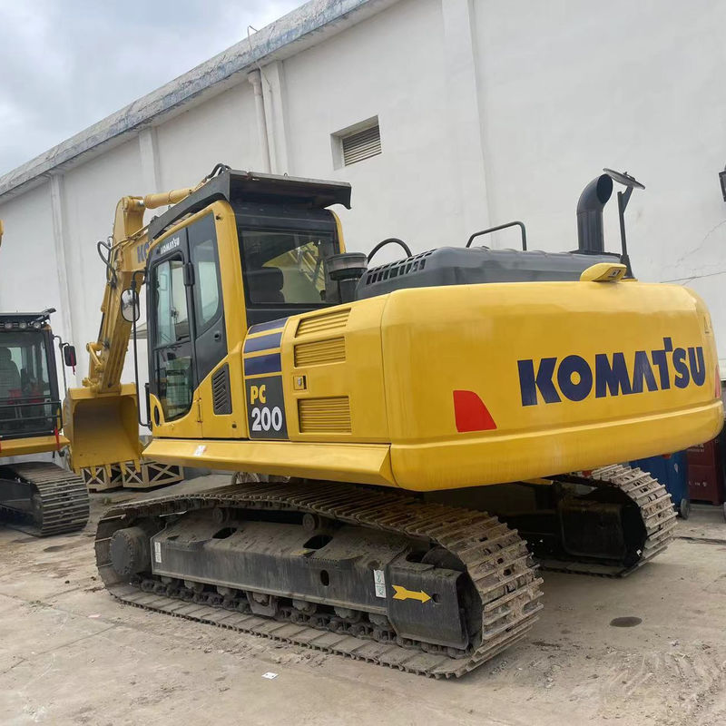 25.6TON Excavatrice utilisée komatsu PC 200 /Pratiquement neuve/excavatrice moyenne komatsu PC 200-5 d'occasion