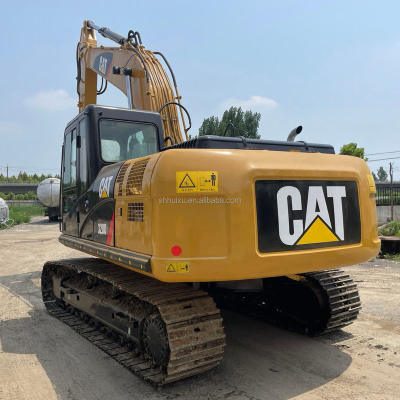 Excavateur à chenilles 320d /maschine à creuser Cat320D d'origine japonaise chenille en stock