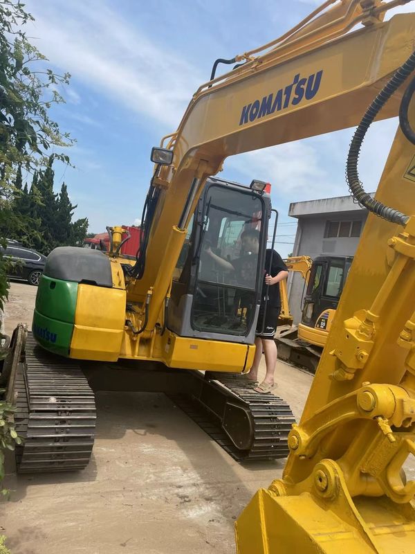 Ventes de mini-pelles Komatsu PC70-8 machines d'occasion pelles à terre à main Chine mini pelles