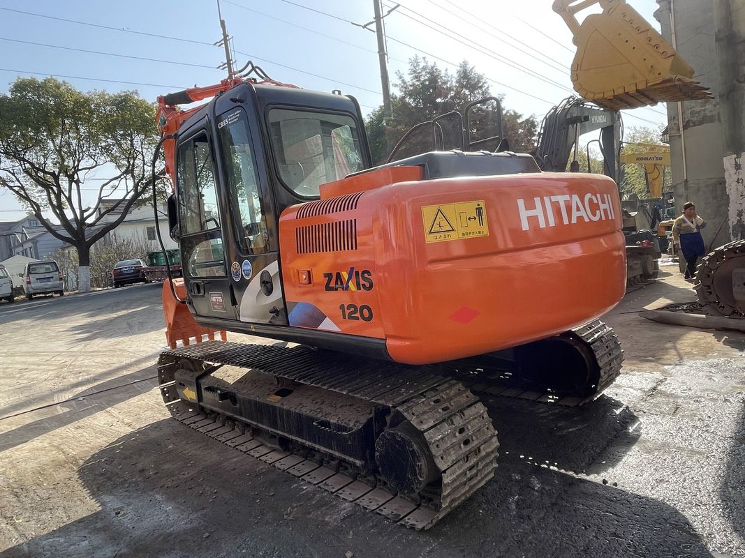 Excavateur d'occasion Hitachi ZX120 machines à creuser 12 tonnes excavateurs d'occasion bâtiment Hitachi ZX120 machines de construction