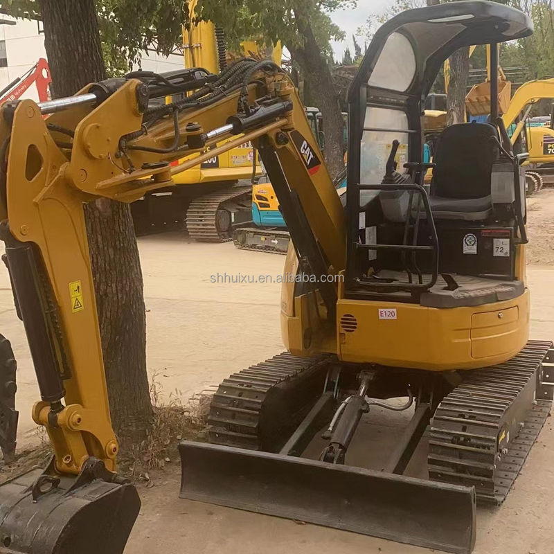Mini-excavatrice utilisée Caterpillar Cat 302.5 Excavatrice 2 tonnes Micro machines multifonctionnelles en vente à chaud CAT 303 Caterpillar en stock