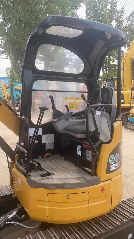 Mini-excavatrice utilisée Caterpillar Cat 302.5 Excavatrice 2 tonnes Micro machines multifonctionnelles en vente à chaud CAT 303 Caterpillar en stock