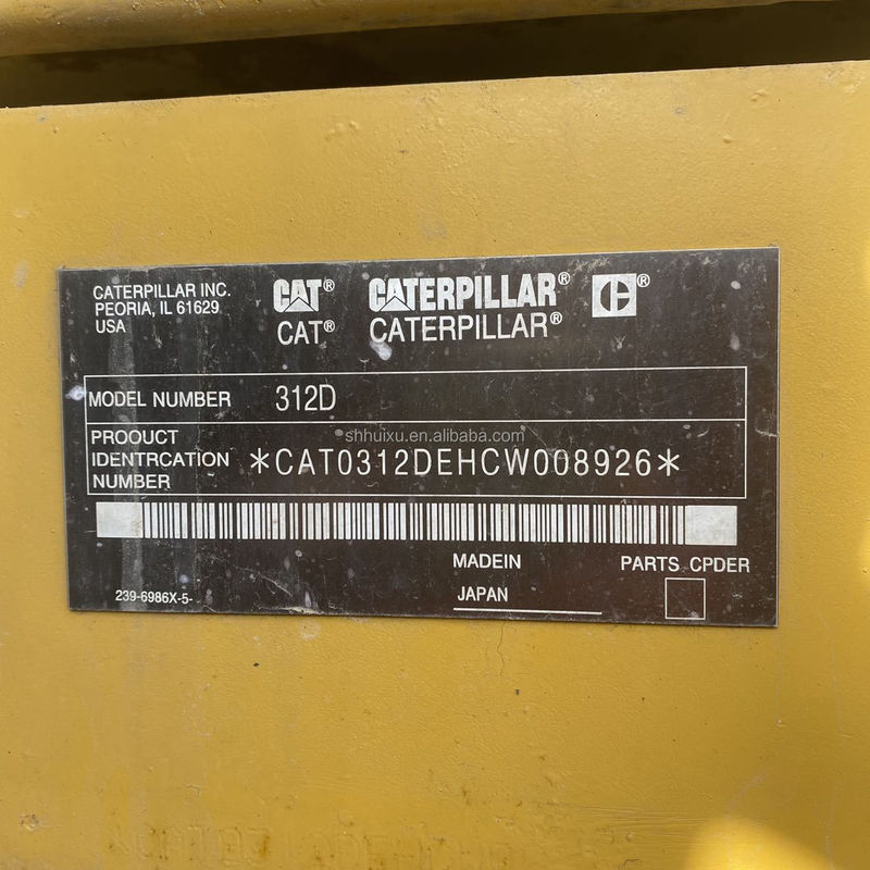 Excavateur à rampe CAT 312d de grande qualité, de bonne qualité, à vendre à bon prix.