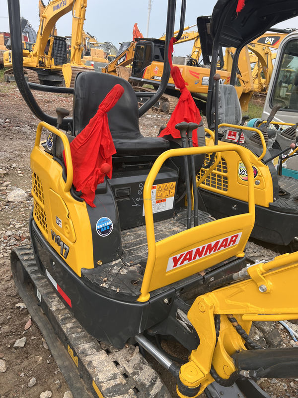 Mini-excavateur utilisé Yanmar 17 creuseur utilisé petite machinerie d'occasion mini-excavateur meilleur mini-l'excavateur meilleur