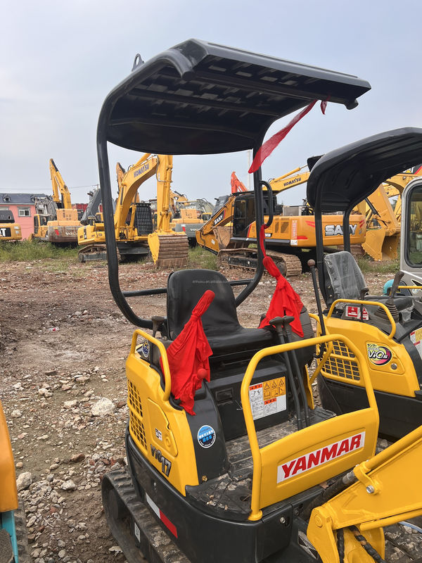 Mini-excavateur utilisé Yanmar 17 creuseur utilisé petite machinerie d'occasion mini-excavateur meilleur mini-l'excavateur meilleur