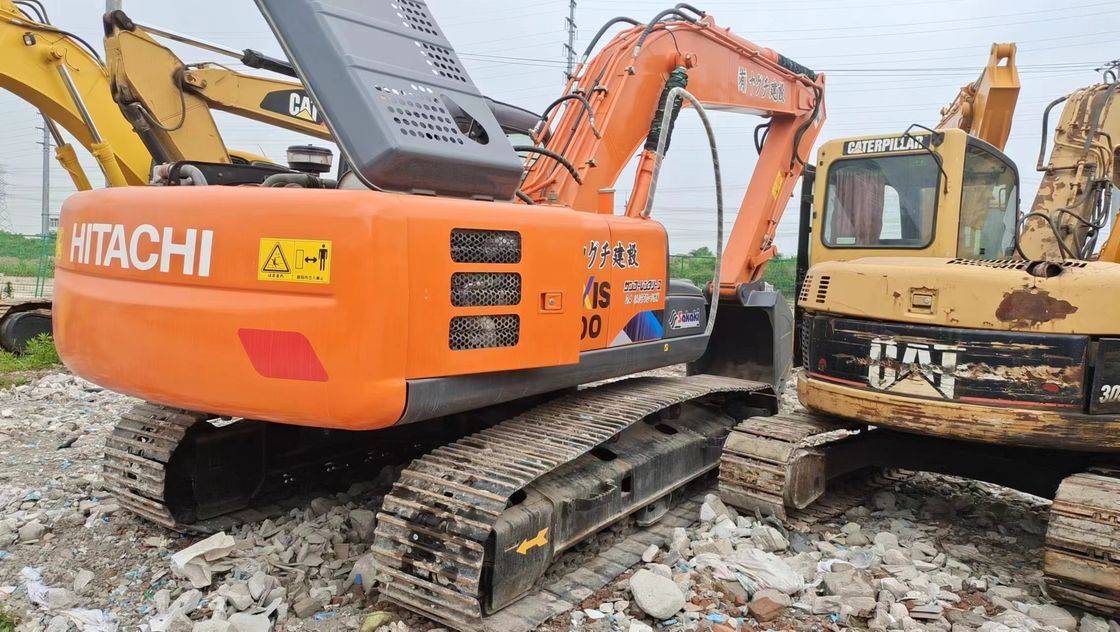 Excavateur d'occasion Hitachi 200 excavateur de machines utilisées 20 tonnes excavateur d'occasion Hitachi excav
