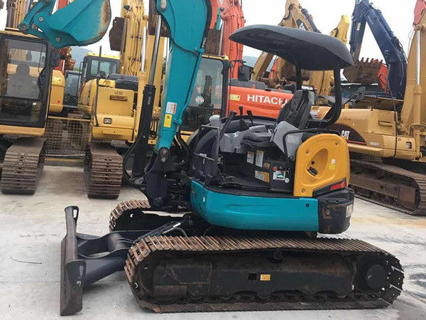 Mini-excavatrice utilisée Kubota U55 seconde main Kubota petite excavatrice japonaise original Kubota U55 mini-excavatrice