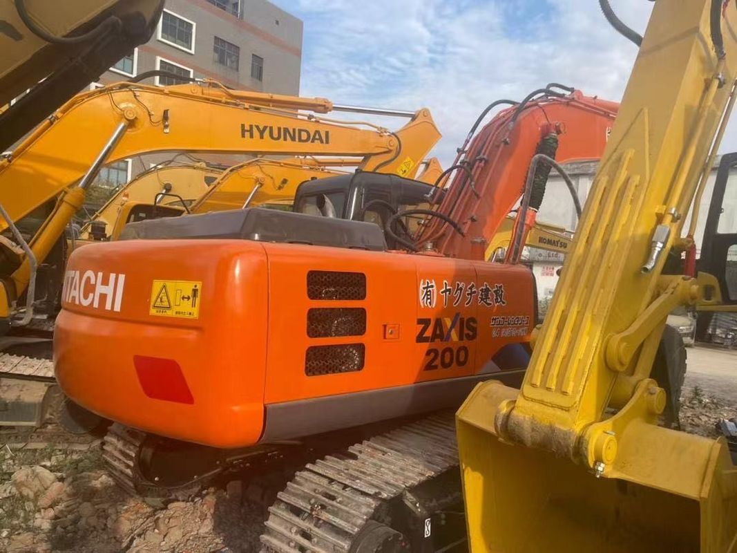 Excavateur d'occasion Hitachi 200 excavateur de machines utilisées 20 tonnes excavateur d'occasion Hitachi excav