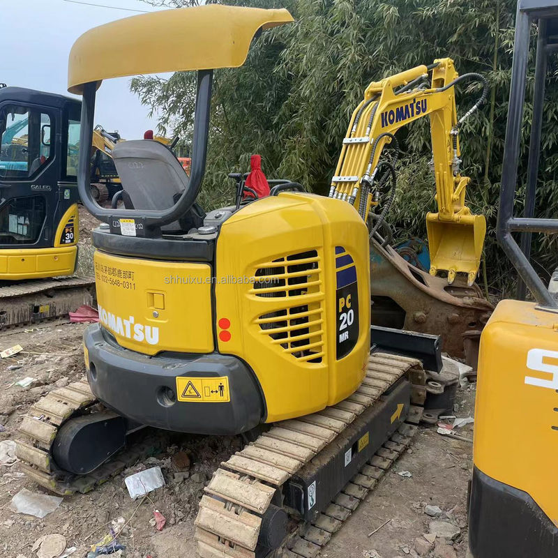 Mini excavateur Komatsu PC20 sans cabine petit creusement mini creusement à vendre pour