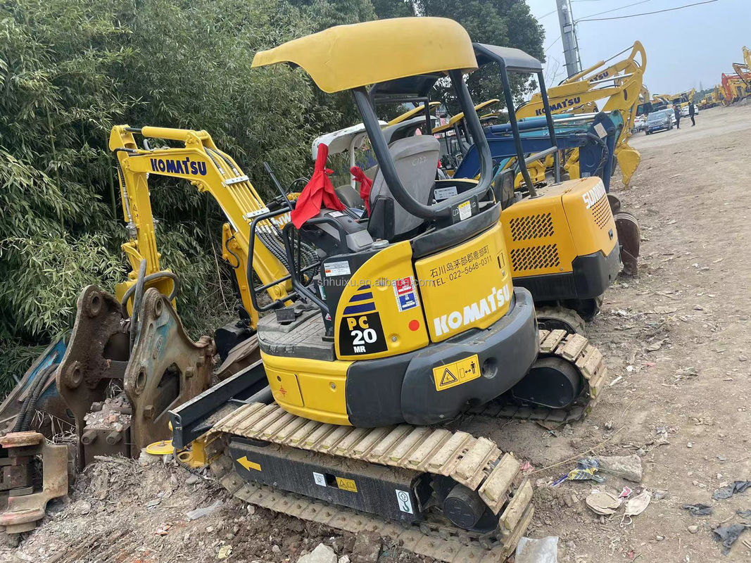 Mini excavateur Komatsu PC20 sans cabine petit creusement mini creusement à vendre pour