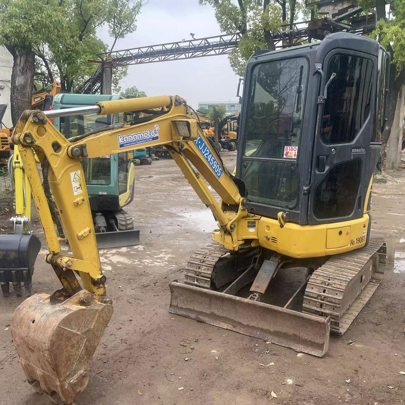 Chine excavateur de jardin Komatsu PC20 avec cabine mini-excavateur pour l'équipement agricole utilisé ferme