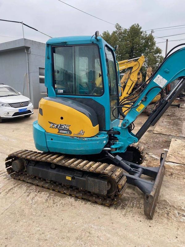 Excavatrice mini utilisée Kubota U35S mini 3,5 tonnes utilisée mini excavatrice à rampe originale au Japon
