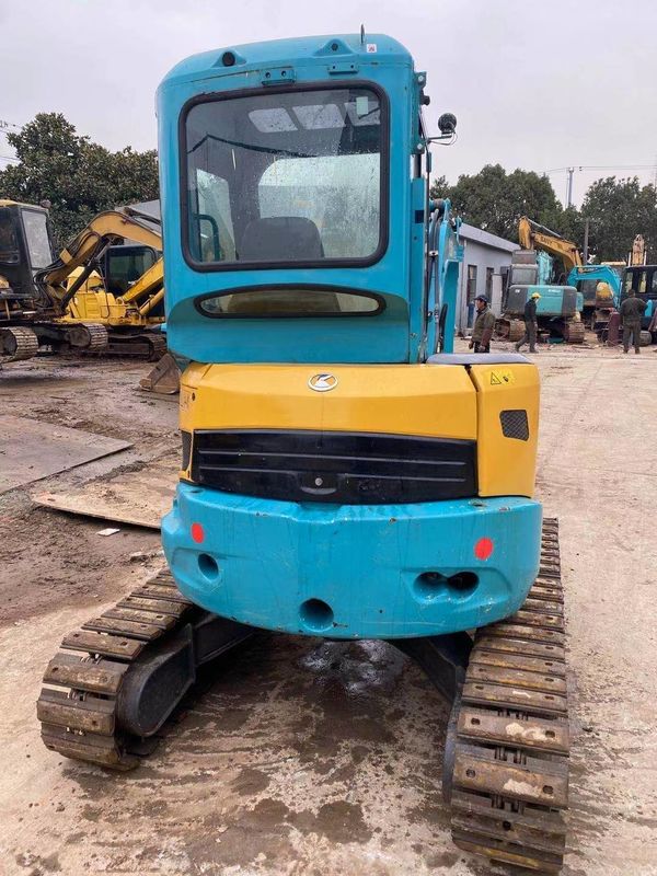 Excavatrice mini utilisée Kubota U35S mini 3,5 tonnes utilisée mini excavatrice à rampe originale au Japon