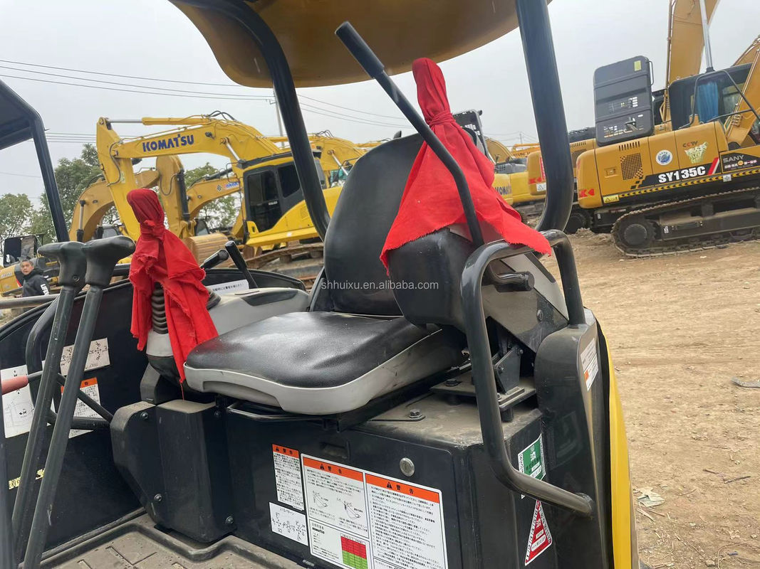 prix bas en stock mini creuseur Komatsu PC20 sans cabine creuseur Japon utilisé Komatsu hydraulique mini creuseur creuseur
