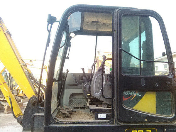 6 tonnes Hyundai Excavators à roues d'occasion R60-7 Hyundai Excavators d'occasion Crawler 60