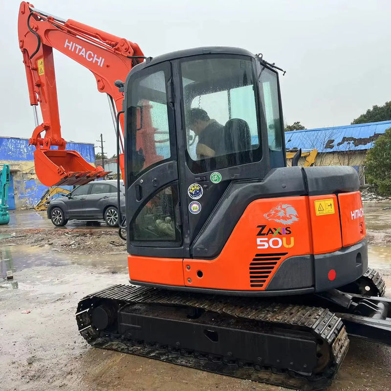 Excavateur d'occasion Hitachi ZX50 mini excavateur 5 tonnes excavateur d'occasion au Japon