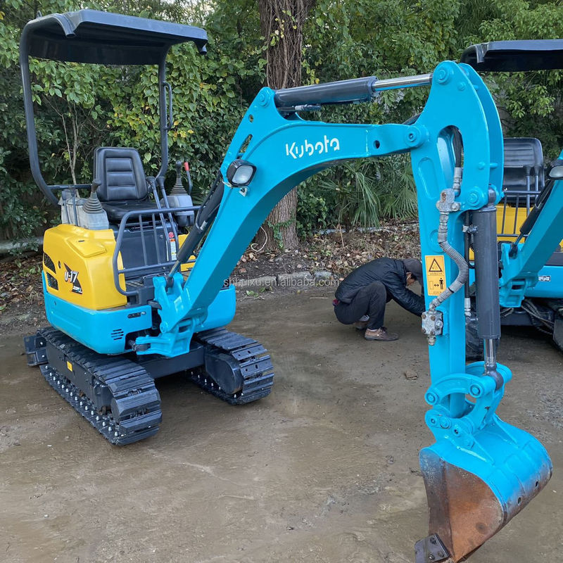 Une excavatrice hydraulique 2T Kubota U17 chargée diesel est de haute qualité avec un prix réduit sur la construction Kubota U35