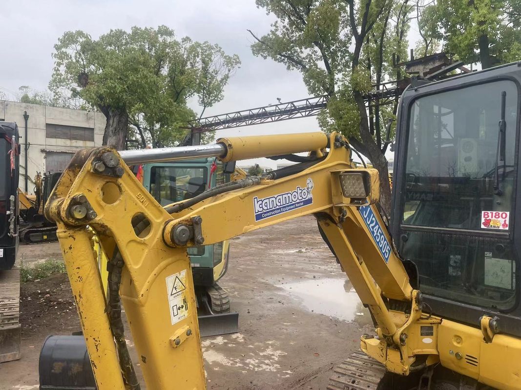 Excavateur d'origine japonaise Komatsu PC20 avec cabine