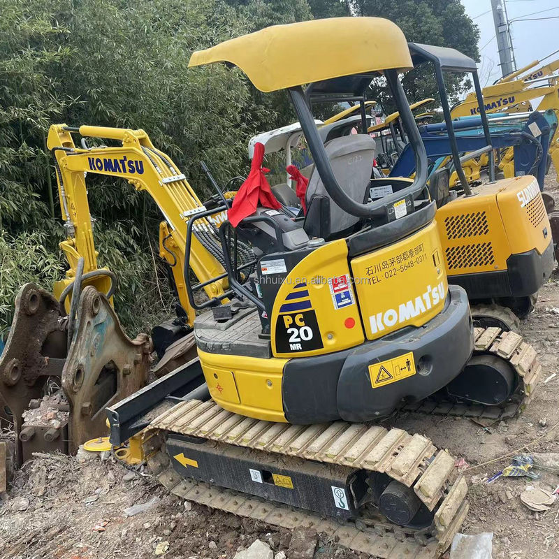 Komatsu mini PC20 sans cabine petit creuseur machines utilisées Komatsu petite pellicule japonaise pellicule utilisée à vendre