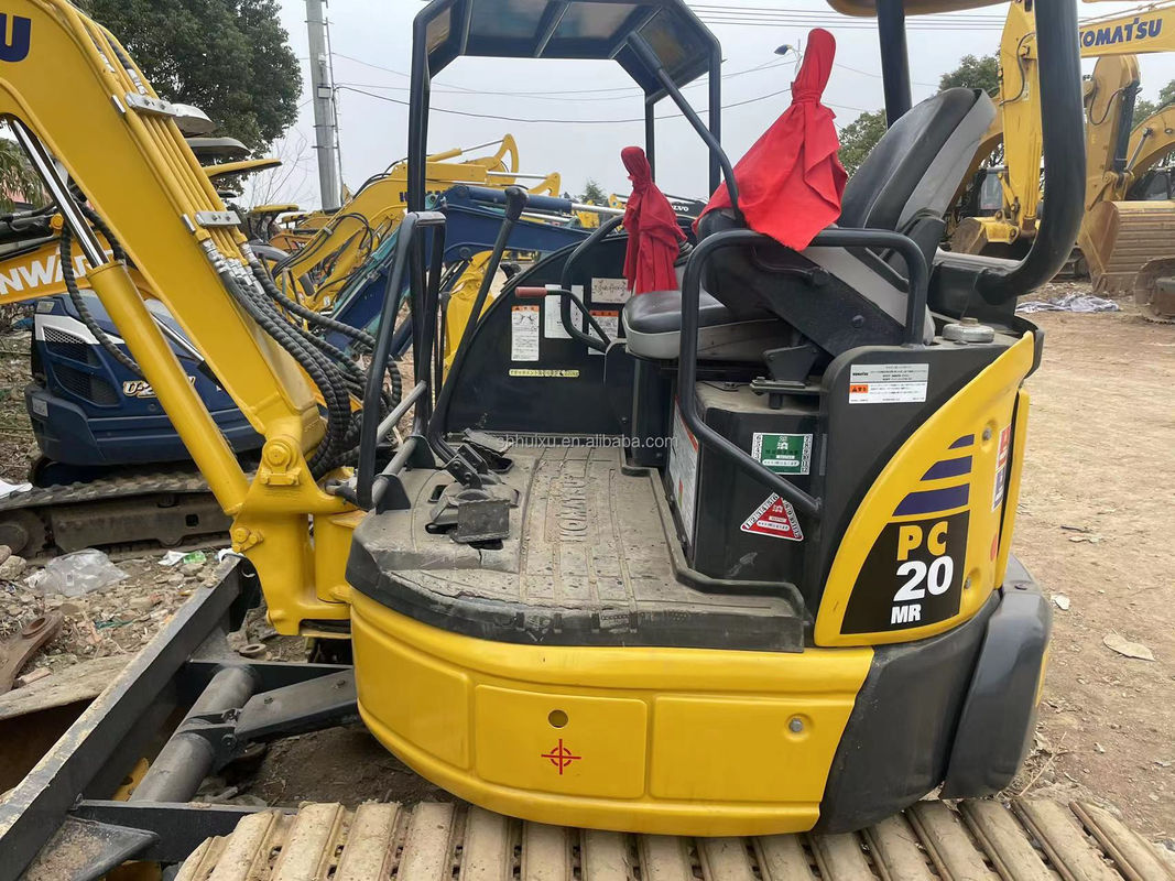 Komatsu mini PC20 sans cabine petit creuseur machines utilisées Komatsu petite pellicule japonaise pellicule utilisée à vendre