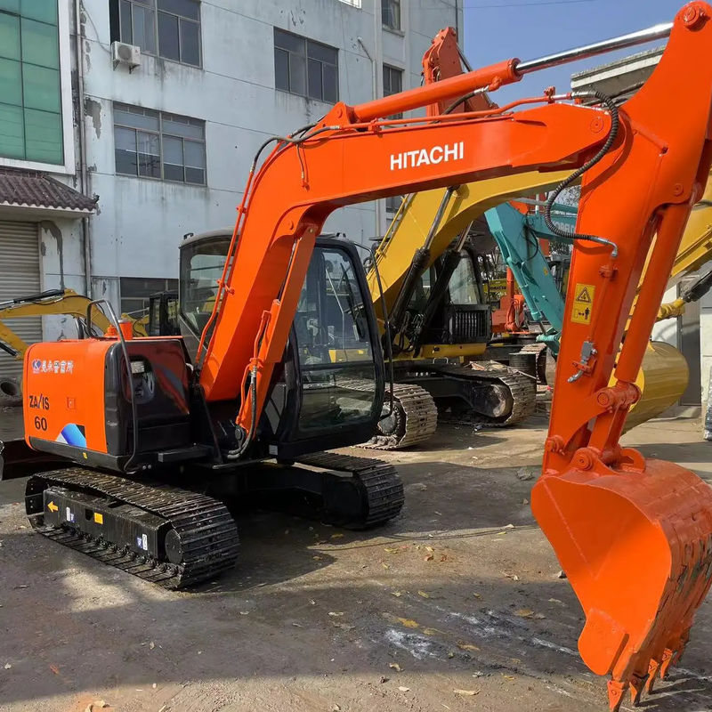 90%NOUVEAU Excavateur d'occasion Hitachi ZX60 mini excavateur de 6 tonnes excavateur d'occasion au Japon