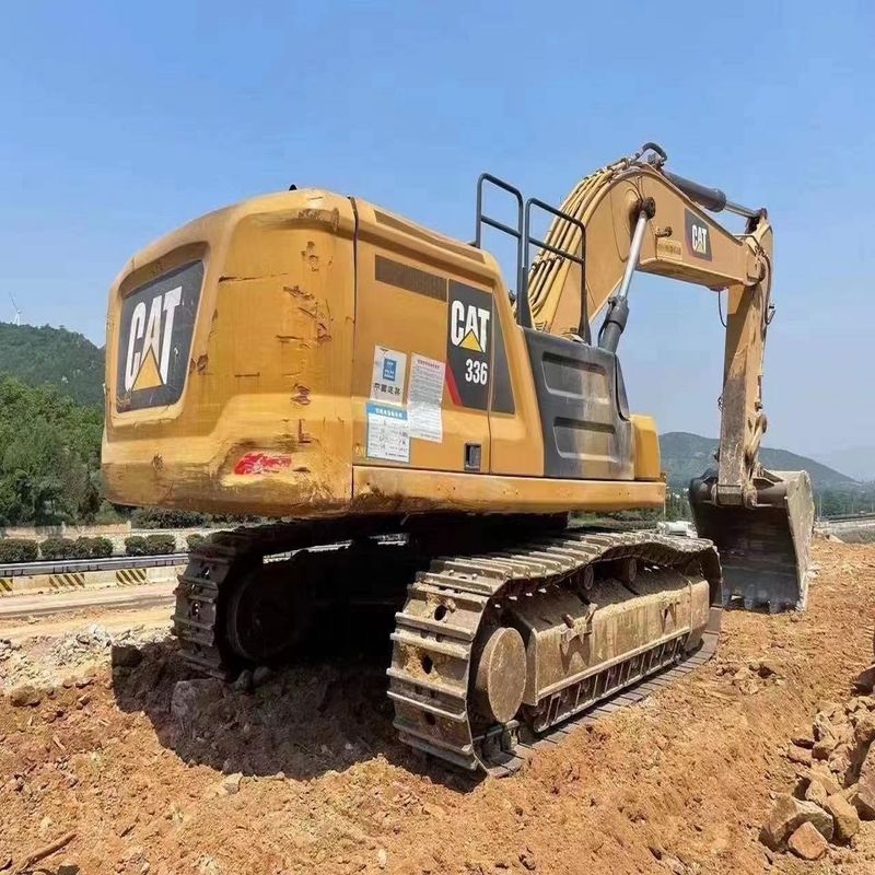 36 tonnes de haute qualité Caterpillar CAT336DL Excavatrice d'occasion Excavatrice d'occasion à rampe CAT 336 à Shanghai