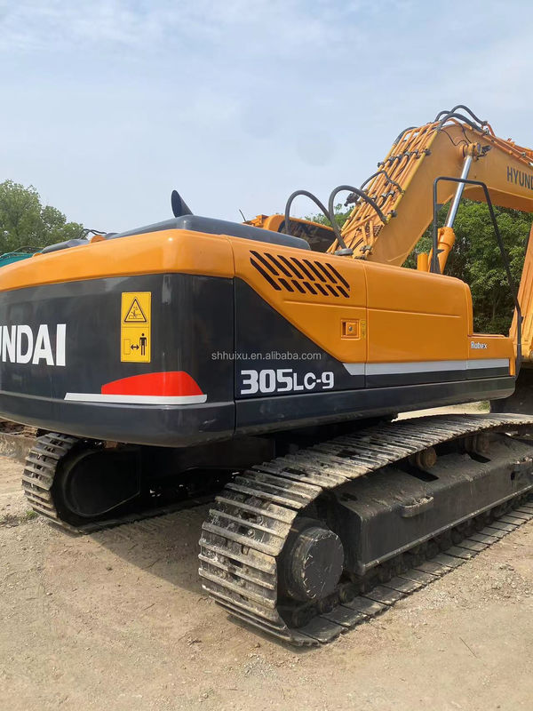 R375 210 220 305 350 375 Excavatrices à rampe Excavatrice lourde Hyundai utilisée