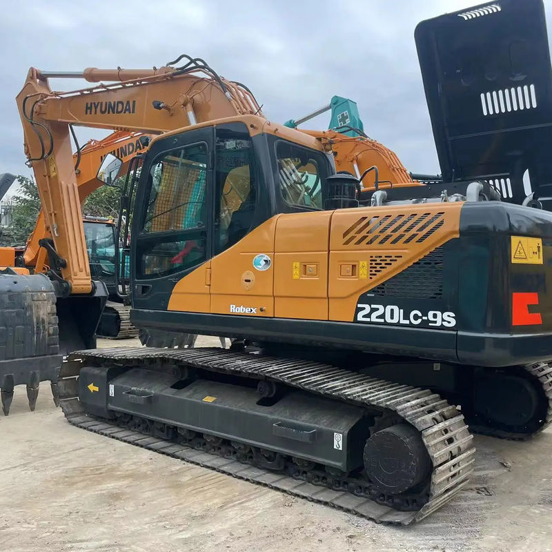Excavateur à main utilisée Hyundai 220 Excavator Excavateur à main utilisée de 22 tonnes Excavator d'occasion