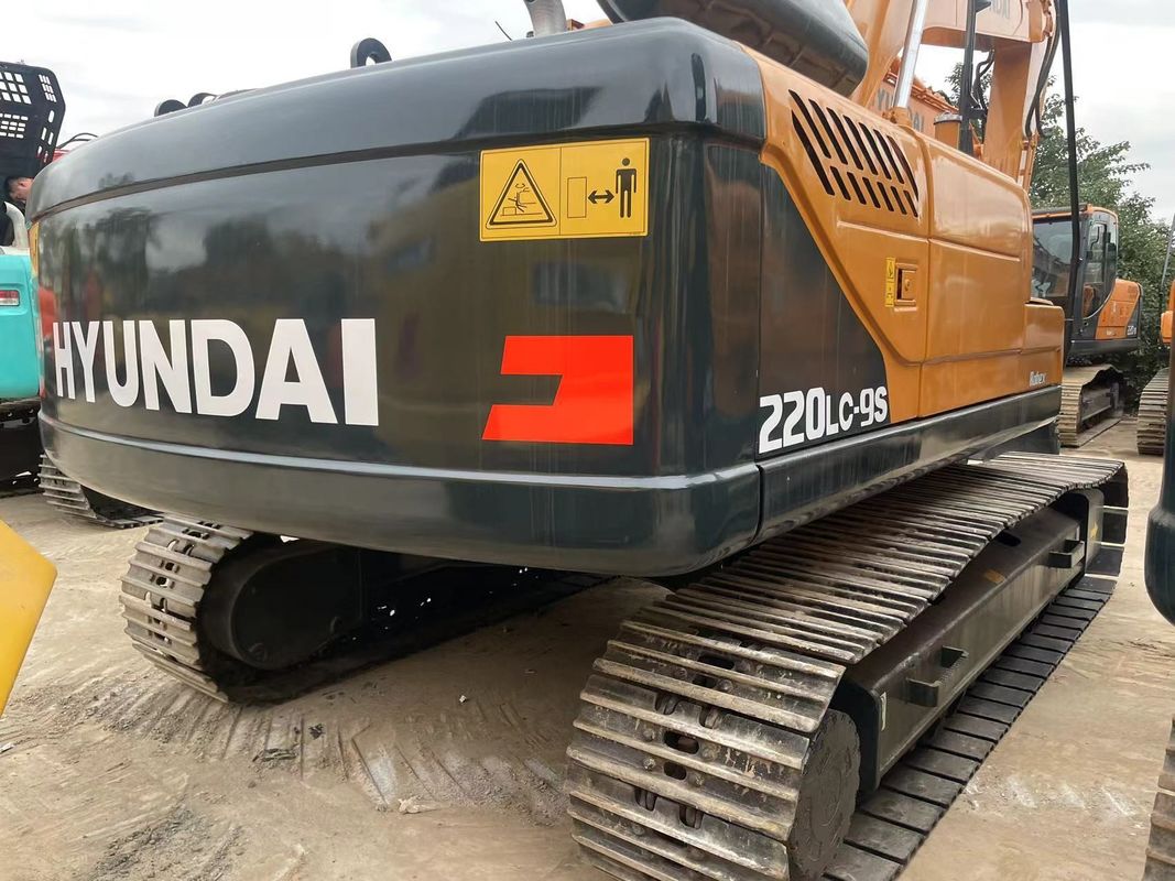 Excavateur à main utilisée Hyundai 220 Excavator Excavateur à main utilisée de 22 tonnes Excavator d'occasion