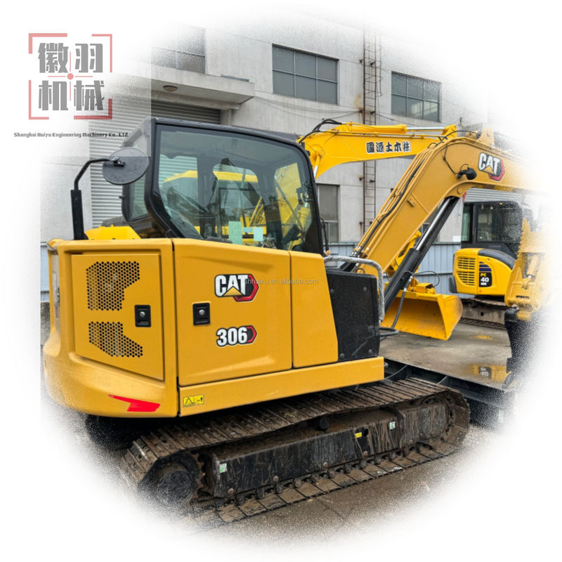 Nouveaux arrivants 99% Excavateur à chenille Caterpillar cat306 d'occasion moteur japonais cat 306 certifié EPA