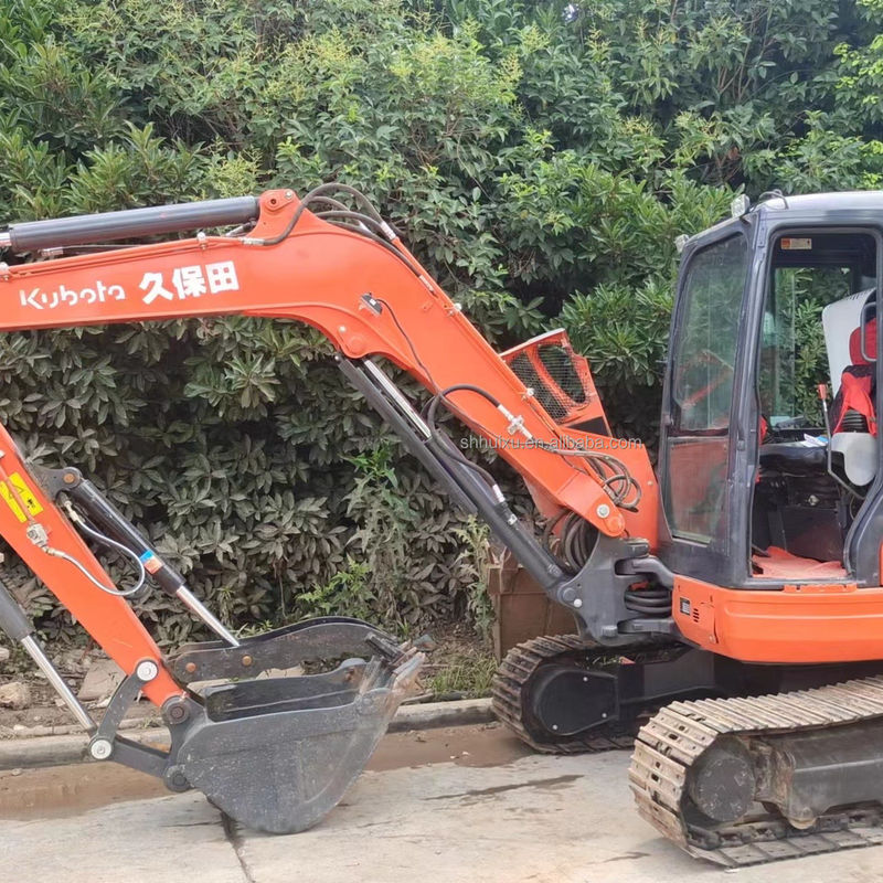 Temps de travail réduit Excavatrice hydraulique d'occasion Kubota Kx135-5 Excavatrice d'occasion Prix de l'excavatrice pratique