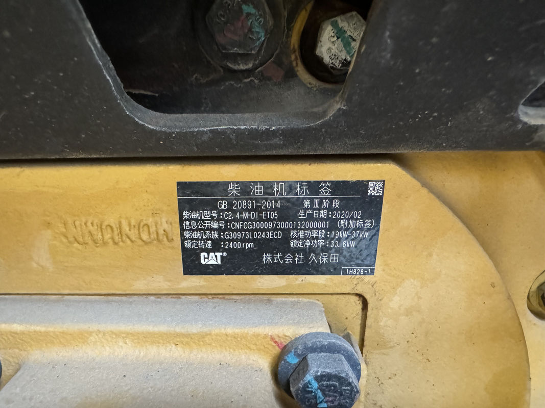 Nouveaux arrivants 99% Excavateur à chenille Caterpillar cat306 d'occasion moteur japonais cat 306 certifié EPA