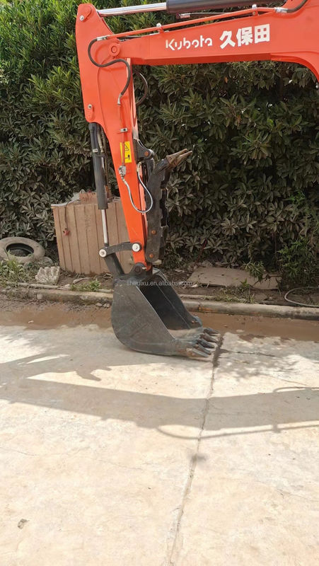 Temps de travail réduit Excavatrice hydraulique d'occasion Kubota Kx135-5 Excavatrice d'occasion Prix de l'excavatrice pratique