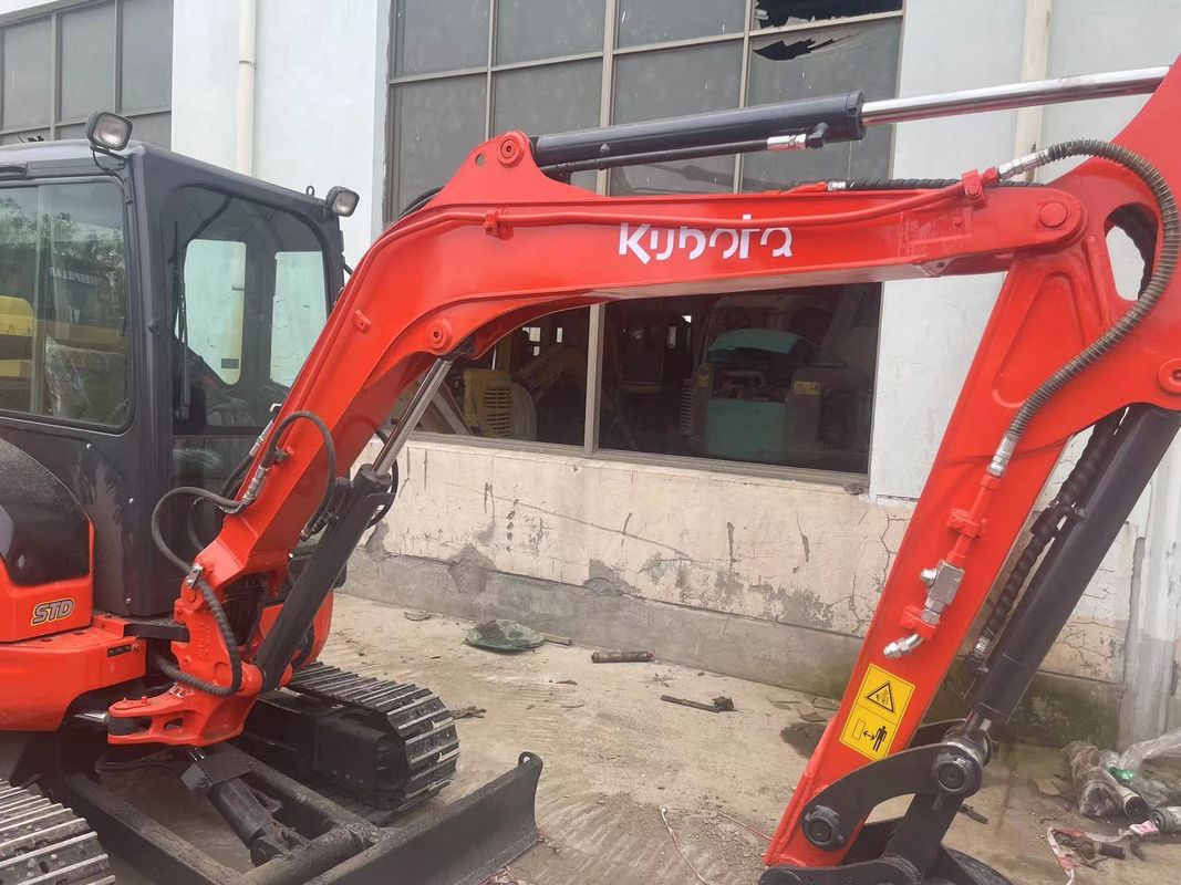 Basse durée de travail excavateur manuel Kubota U35 utilisé utilisé excavateur hydraulique avec moteur et pompe de haute qualité excavateur utilisé prix
