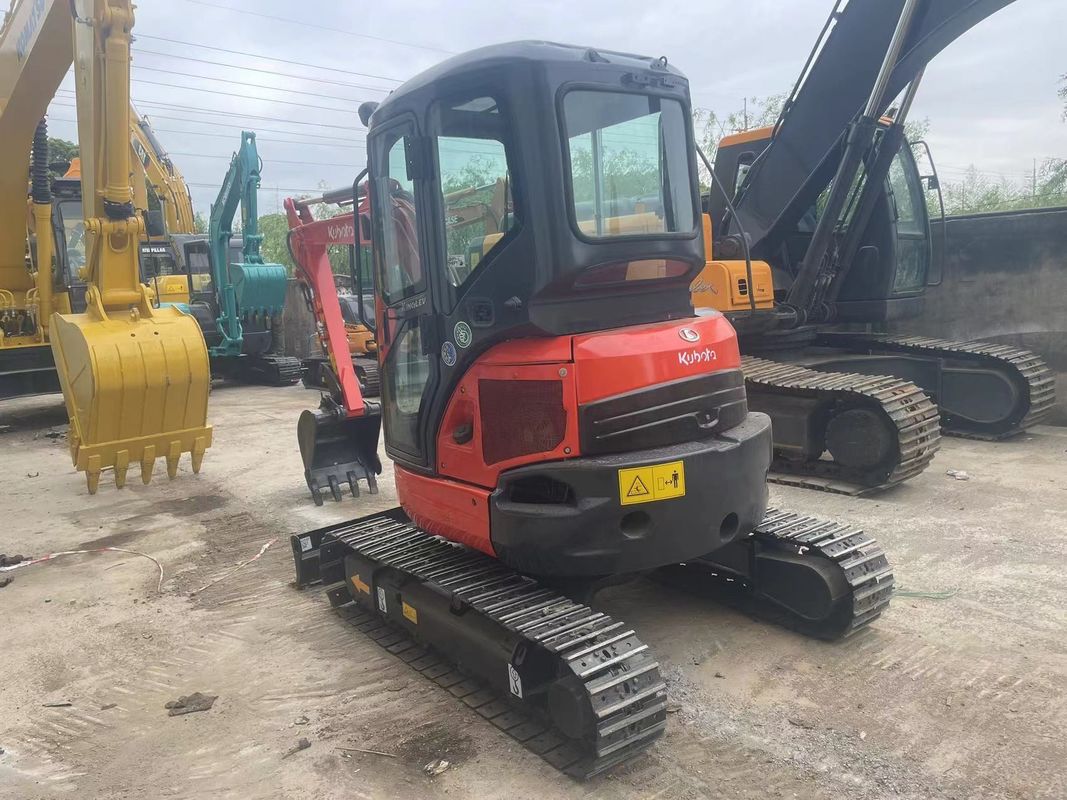 Basse durée de travail excavateur manuel Kubota U35 utilisé utilisé excavateur hydraulique avec moteur et pompe de haute qualité excavateur utilisé prix