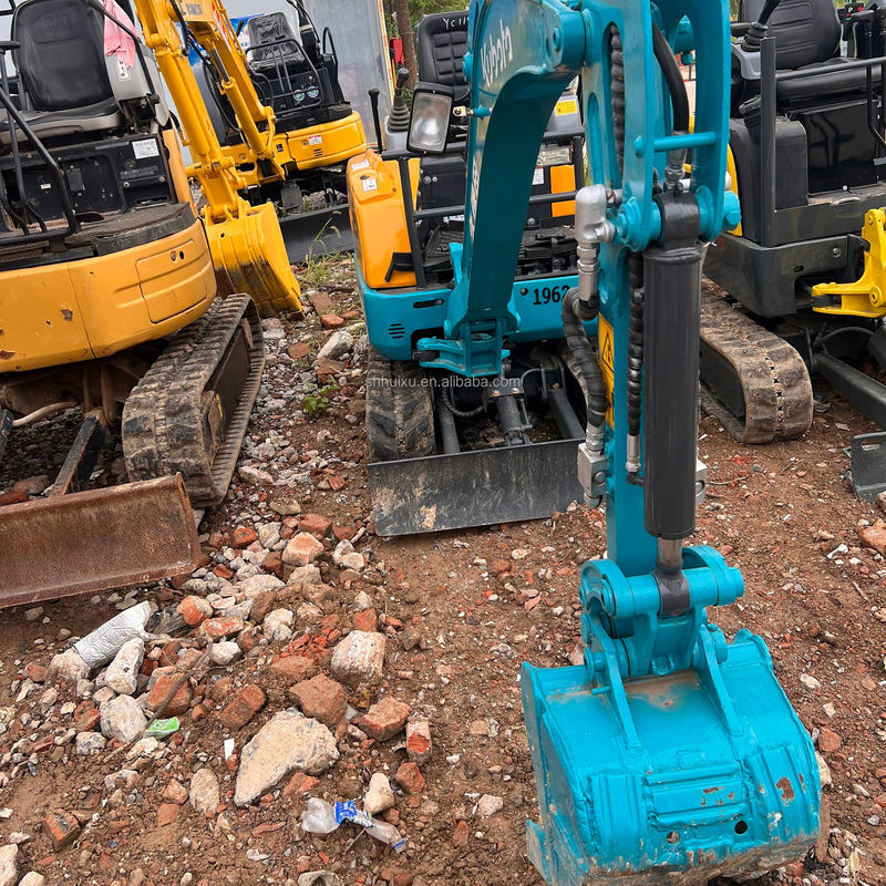 Moins d'heures de travail machines routières Kubota U17 excavateur d'occasion avec moteur et pompe de haute qualité excavateur bon marché excavateur d'occasion rampant