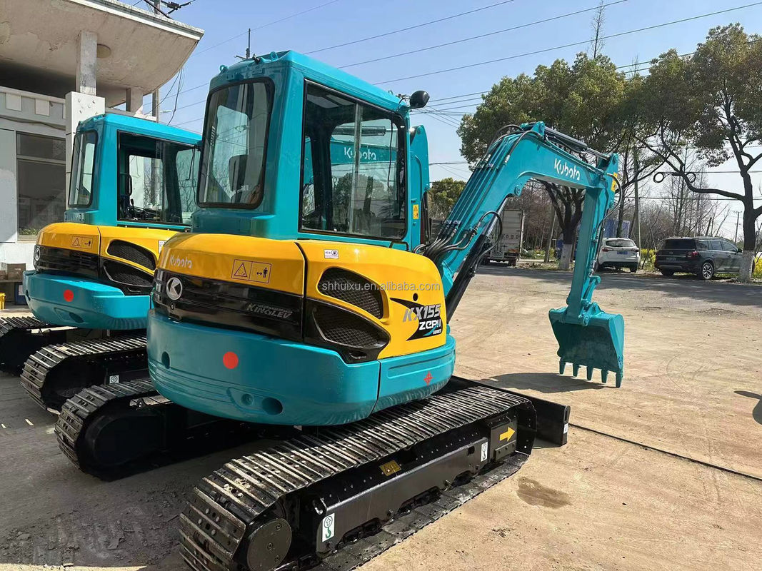 Excavateur d'occasion de bonne qualité Machinerie japonaise d'occasion Mini Kubota155 Avec prix bon marché Marque japonaise