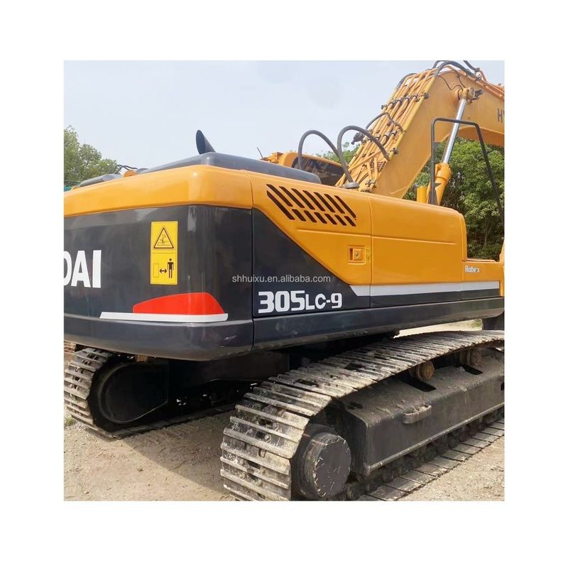 30000KG Excavateur d'origine HYUNDAI 305 Excavateurs d'occasion 1,2m3 Capacité de seau