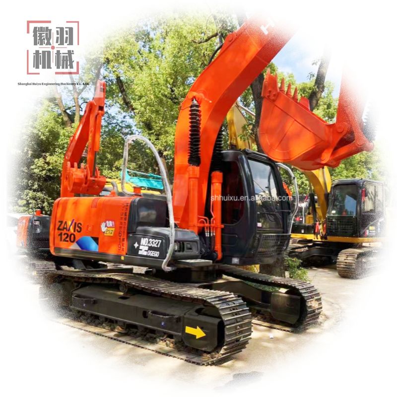 Excavatrice utilisée par rampant HITACHI ZX120 Machine de creusement HITACHI ZX60 ZX70 ZX120 ZX130 Équipement de construction