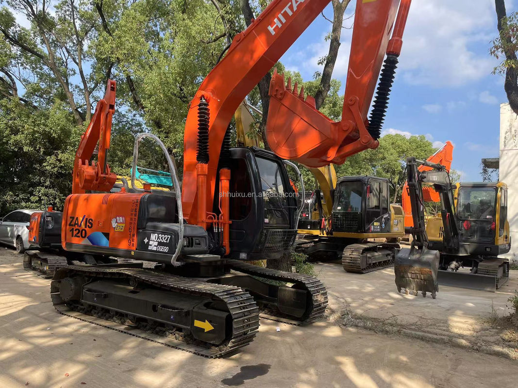 Excavatrice utilisée par rampant HITACHI ZX120 Machine de creusement HITACHI ZX60 ZX70 ZX120 ZX130 Équipement de construction