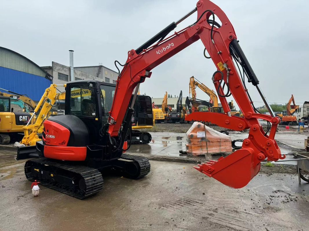 Série complète Kubota165 155 163 Marque japonaise prix bon marché excavateur utilisé ramper excavateur à prix raisonnable