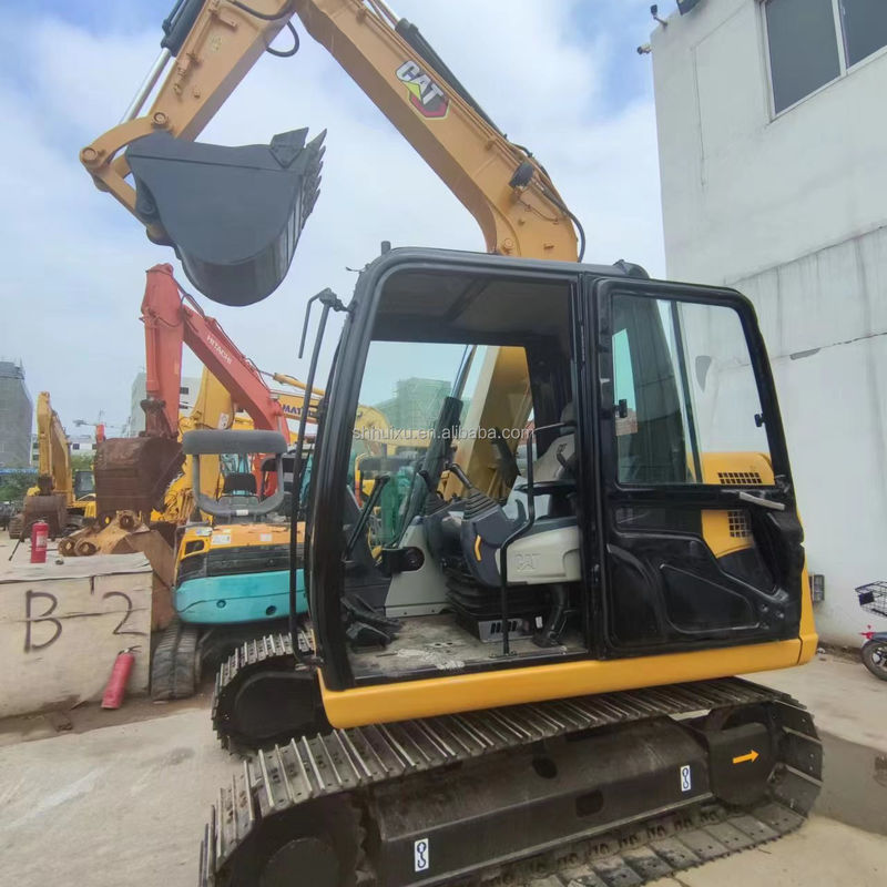 Excavateur d'occasion CAT307 cat 307 Caterpillar d'occasion Prix bas Bon état 7 tonnes Travaux de terrassement Excavateur d'occasion Excavateur à vendre