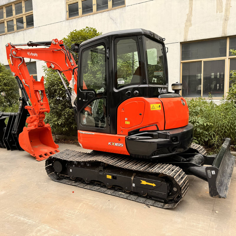 Excavateurs d'occasion kubota165 excavateur pour Janpan mini-excavateur d'occasion de 6,5 tonnes