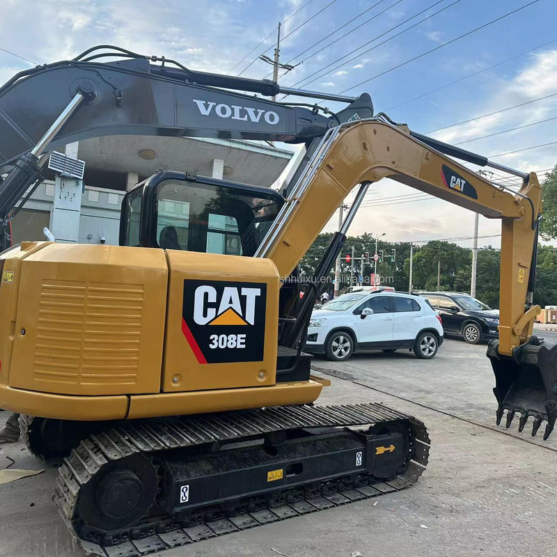Excavatrice utilisée chenille utilisée mini-excavatrice utilisée CAT 308E excavateur d'occasion chat utilisé