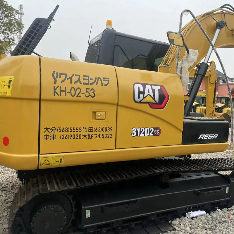 Excavateurs utilisés CAT 312D excavateur à la seconde main utilisée machines à la seconde main utilisée excavateur hydraulique