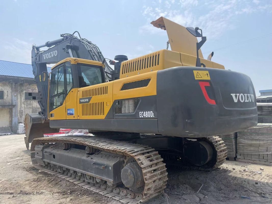 48 tonnes énorme machine à creuser utilisée Volvo 480 de seconde main grosse excavatrice de puissance